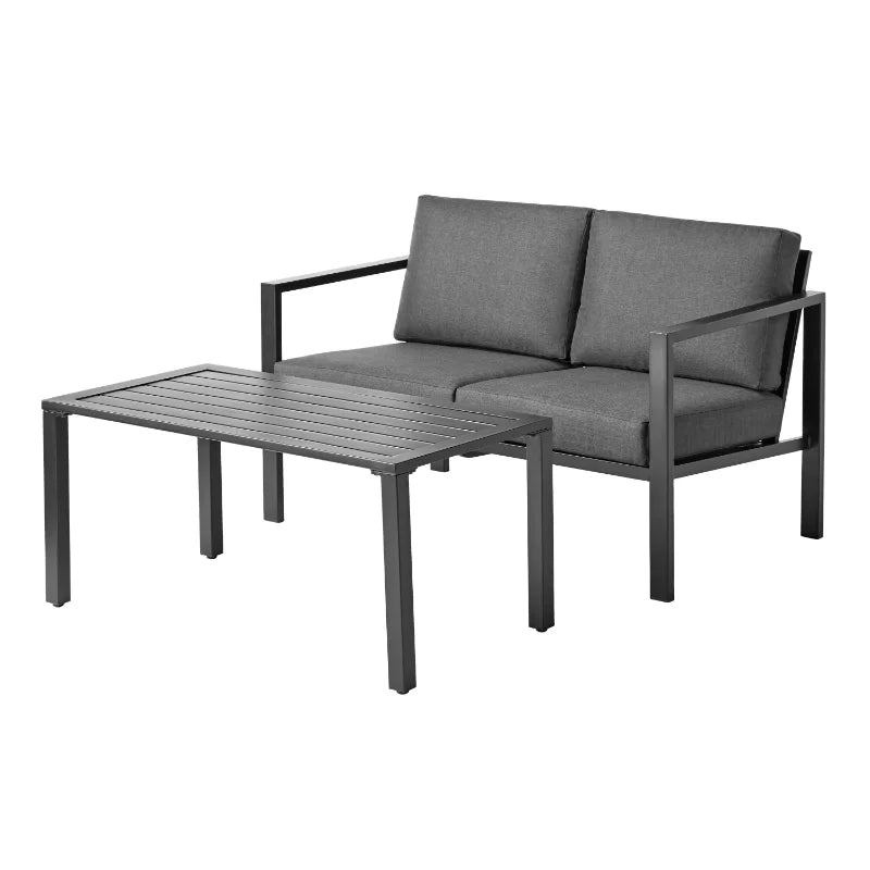 4-Piece Outdoor Patio Conversation Set