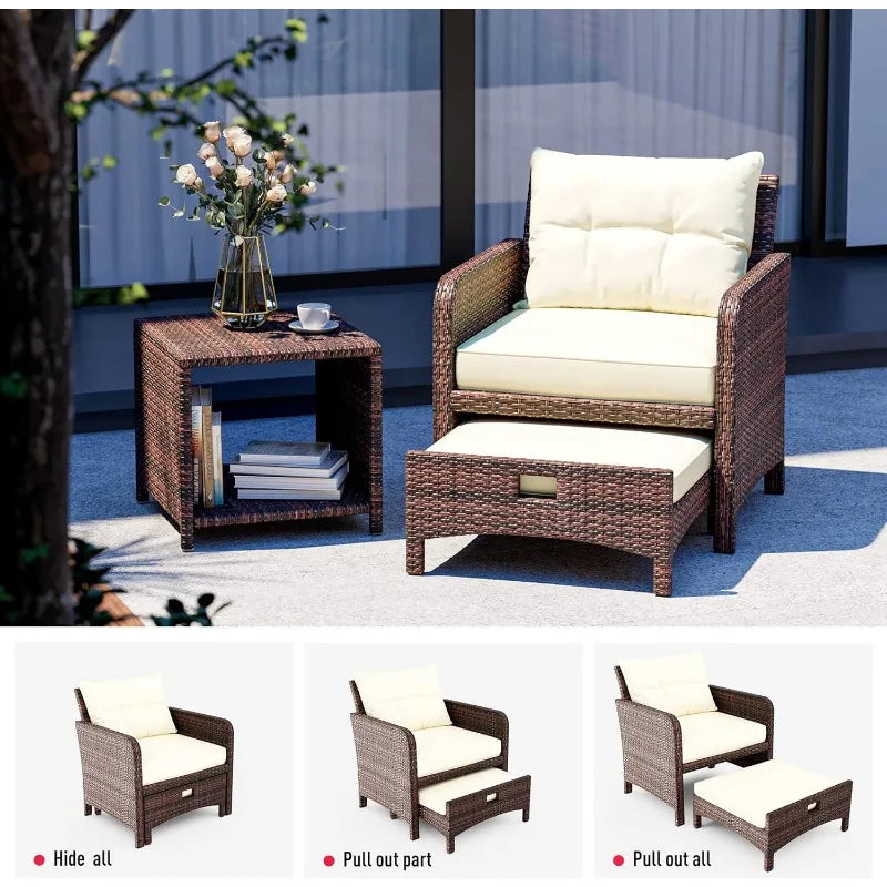 5 Piece Patio Furniture Set